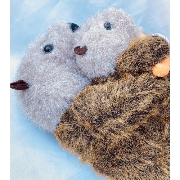 Animal House Sea Otters Plush “Kayak” W/Orange Starfish and “Salty” W/ Shell NWT - Picture 3 of 7